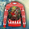 NCAA Christmas Georgia Bulldogs Groot Hug Christmas Ugly Sweater For Men Women - NCAA Georgia Bulldogs Groot Hug Christmas Ugly Sweater_2