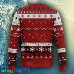 NCAA Christmas Oklahoma Sooners HoHoHo Mickey Christmas Ugly Sweater For Men Women - NCAA Oklahoma Sooners HoHoHo Mickey Christmas Ugly Sweater_2