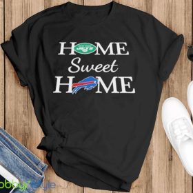 New York J Football And Buffalo Bills Football Home Sweet Home Shirt Product Photo 5