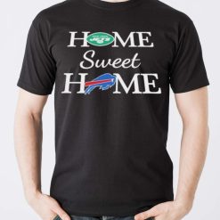 New York J Football And Buffalo Bills Football Home Sweet Home Shirt Product Photo 5