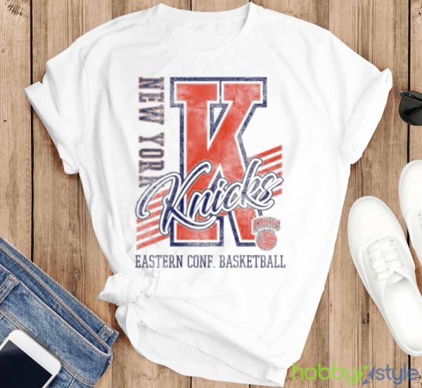 New York Knicks Eastern Conference Basketball T shirt - T-SHIRT FLAT