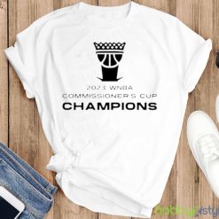 New York Liberty 2023 WNBA Commissioner’s Cup Champions shirt - T-SHIRT FLAT