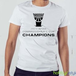 New York Liberty 2023 WNBA Commissioner’s Cup Champions shirt - White Men T-Shirt