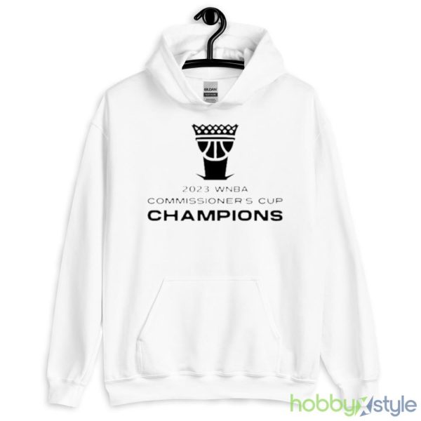 New York Liberty 2023 WNBA Commissioner’s Cup Champions shirt - 18500 Unisex Heavy Blend Hooded Sweatshirt-1