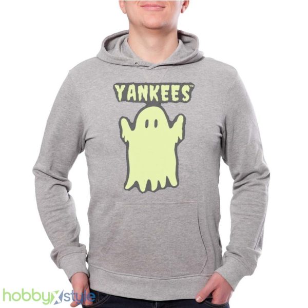 New York Yankees Ghost Season Crop Halloween 2022 Shirt Product Photo 2