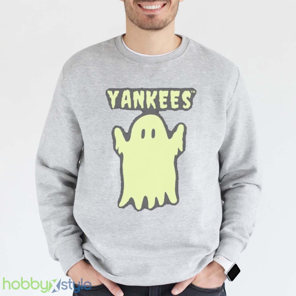 New York Yankees Ghost Season Crop Halloween 2022 Shirt Product Photo 1