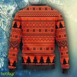 NFL Fans Cincinnati Bengals Skull Flower Ugly Christmas Ugly Sweater For Men Women - NFL Cincinnati Bengals Skull Flower Ugly Christmas Ugly Sweater_2