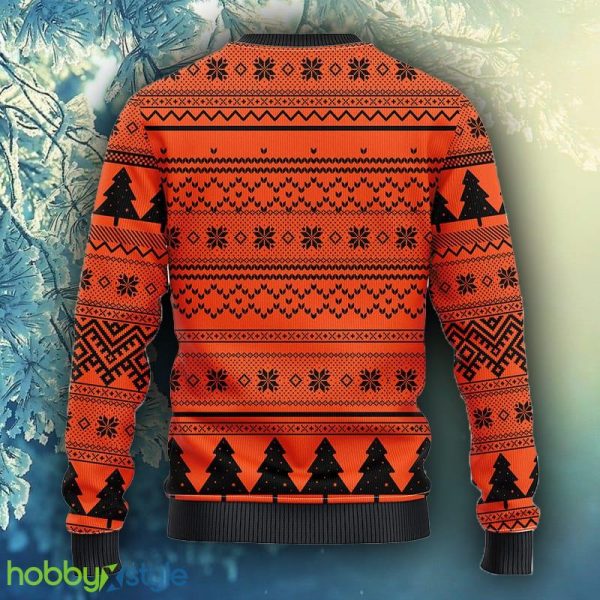 NFL Fans Cincinnati Bengals Skull Flower Ugly Christmas Ugly Sweater For Men Women - NFL Cincinnati Bengals Skull Flower Ugly Christmas Ugly Sweater_2