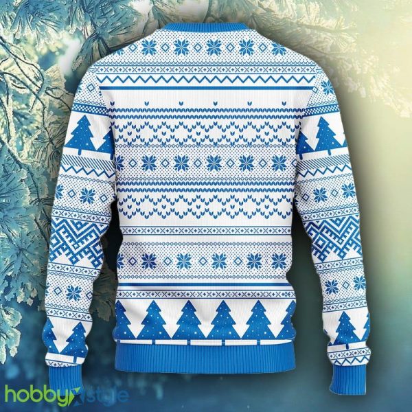 NFL Fans Detroit Lions Tree Ugly Christmas Fleece Sweater For Men Women - NFL Detroit Lions Tree Ugly Christmas Fleece Sweater_2