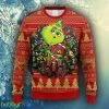 NFL Fans San Francisco 49ers Grinch Hug Christmas Ugly Sweater For Men Women - NFL San Francisco 49ers Grinch Hug Christmas Ugly Sweater_2