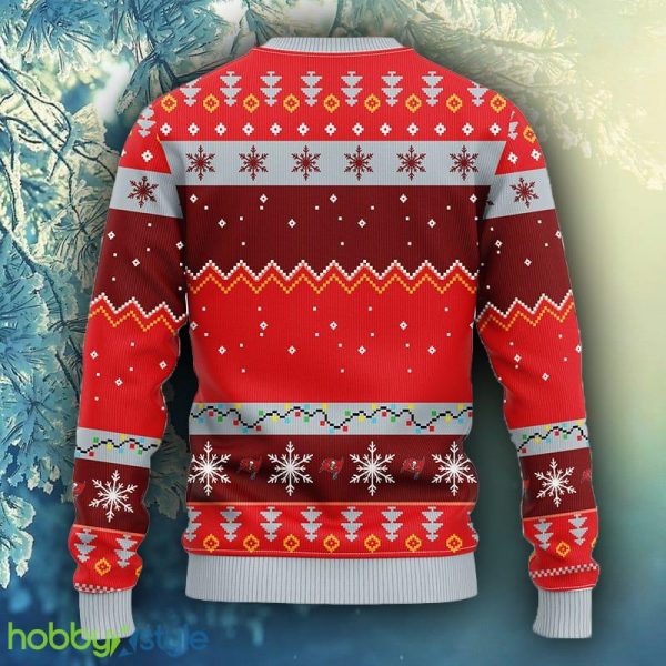 NFL Fans Tampa Bay Buccaneers Dabbing Santa Claus Christmas Ugly Sweater For Men Women - NFL Tampa Bay Buccaneers Dabbing Santa Claus Christmas Ugly Sweater_2