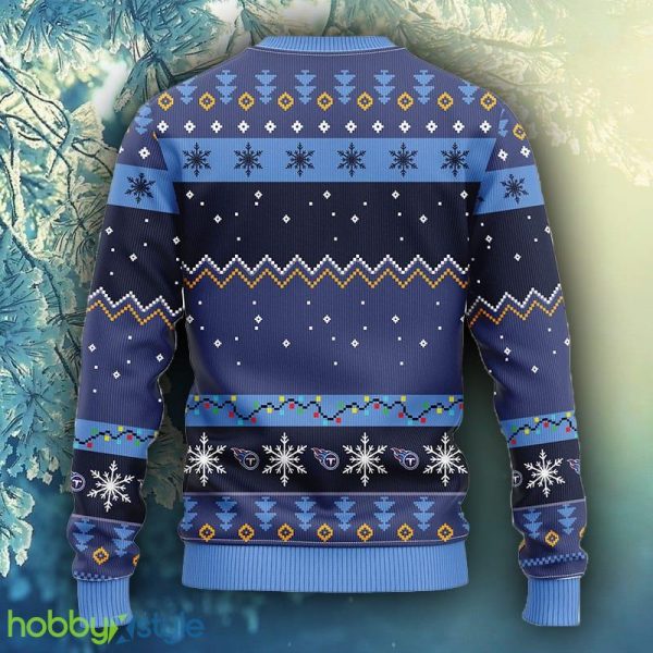 NFL Fans Tennessee Titans Dabbing Santa Claus Christmas Ugly Sweater For Men Women - NFL Tennessee Titans Dabbing Santa Claus Christmas Ugly Sweater_2