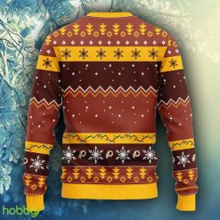 NFL Fans Washington Redskins Dabbing Santa Claus Christmas Ugly Sweater For Men Women - NFL Washington Redskins Dabbing Santa Claus Christmas Ugly Sweater_2