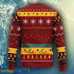 NFL Fans Washington Redskins Grinch Christmas Ugly Sweater For Men Women - NFL Washington Redskins Grinch Christmas Ugly Sweater_2