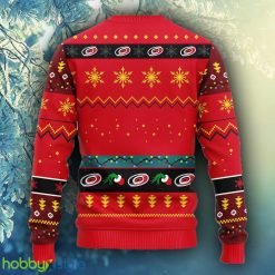 NHL Logo Carolina Hurricanes Grinch Christmas Ugly Sweater For Men Women - NHL Carolina Hurricanes Grinch Christmas Ugly Sweater_1