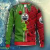 NHL Logo Edmonton Oilers Grinch & Scooby-Doo Christmas Ugly Sweater For Men Women - NHL Edmonton Oilers Grinch & Scooby-Doo Christmas Ugly Sweater_2