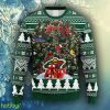 NHL Logo Minnesota Wild Tree Ugly Christmas Fleece Sweater For Men Women - NHL Minnesota Wild Tree Ugly Christmas Fleece Sweater_2