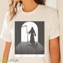 Occult Grim Reaper Simple Halloween Costume T Shirt Product Photo 4