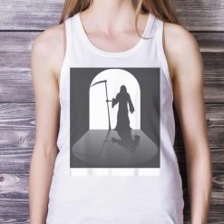 Occult Grim Reaper Simple Halloween Costume T Shirt Product Photo 5