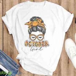 October Girl Halloween Thanksgiving Fall Birthday October T Shirt Product Photo 6