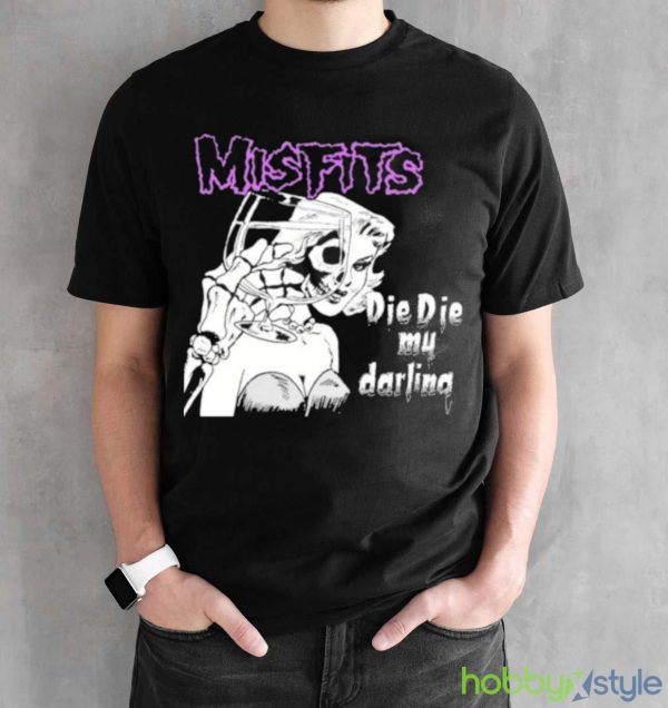 Ohfold Comethazine Misfits Die Die My Darling shirt - Black Unisex T-Shirt