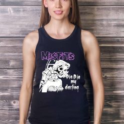 Ohfold Comethazine Misfits Die Die My Darling shirt - Ladies Tank Top