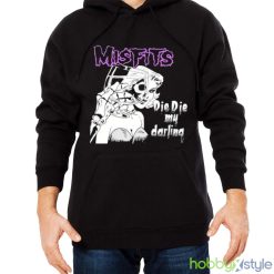 Ohfold Comethazine Misfits Die Die My Darling shirt - Men Black Hoodie