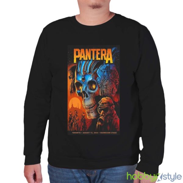 Pantera & Lamb Of God Budweiser Stage Toronto On August 12 2023 T shirt - Unisex Sweatshirt