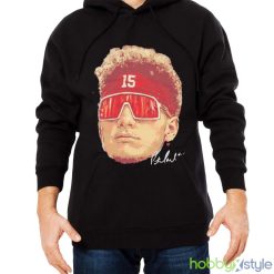 Patrick Mahomes Kansas City Sunglasses Shirt - Men Black Hoodie