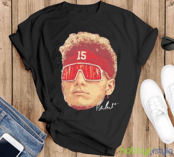 Patrick Mahomes Kansas City Sunglasses Shirt - Black T-Shirt