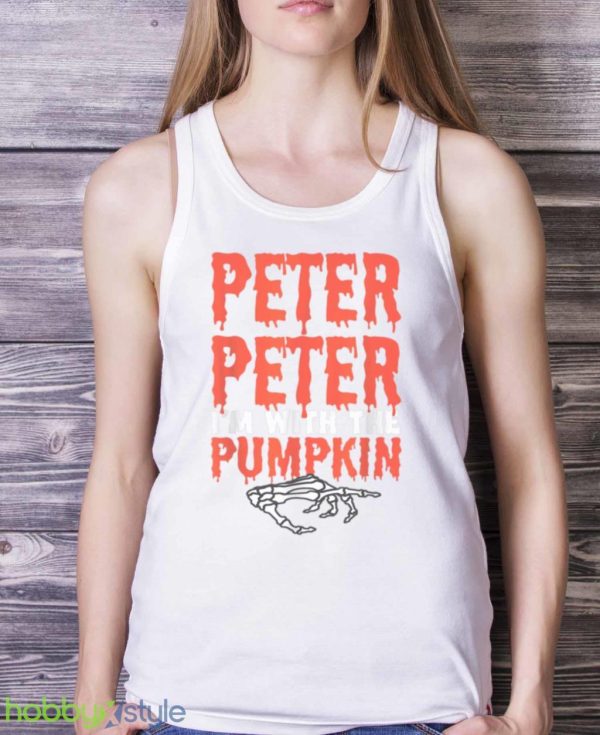 Peter Im With The Pumpkin Halloween Costume Couple T Shirt T Shirt Product Photo 5
