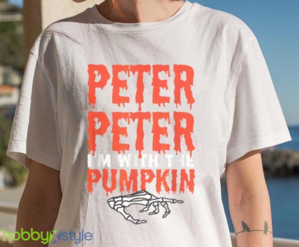 Peter Im With The Pumpkin Halloween Costume Couple T Shirt T Shirt Product Photo 7