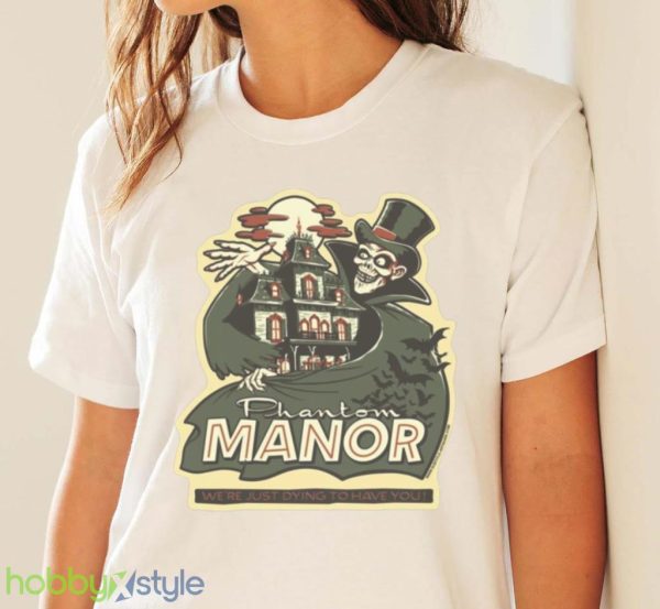 Phantom Manor Green Disneyland Halloween Shirt Product Photo 4