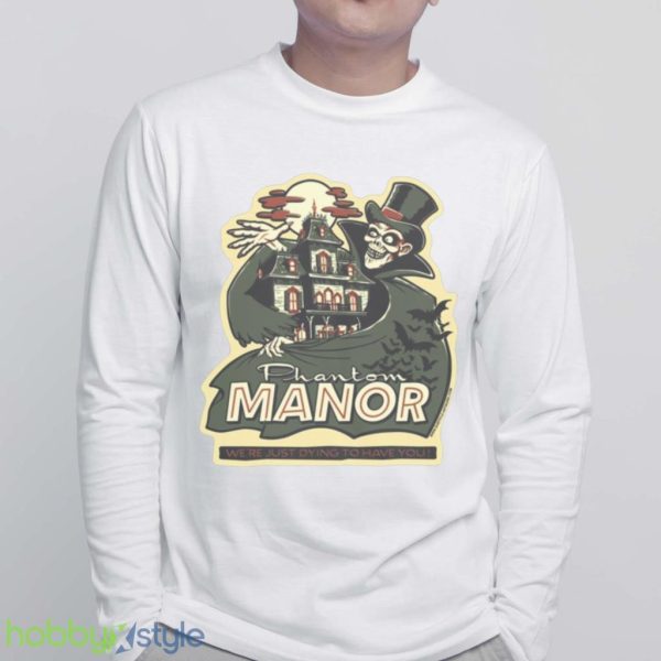 Phantom Manor Green Disneyland Halloween Shirt Product Photo 6