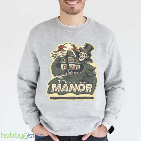 Phantom Manor Green Disneyland Halloween Shirt Product Photo 1