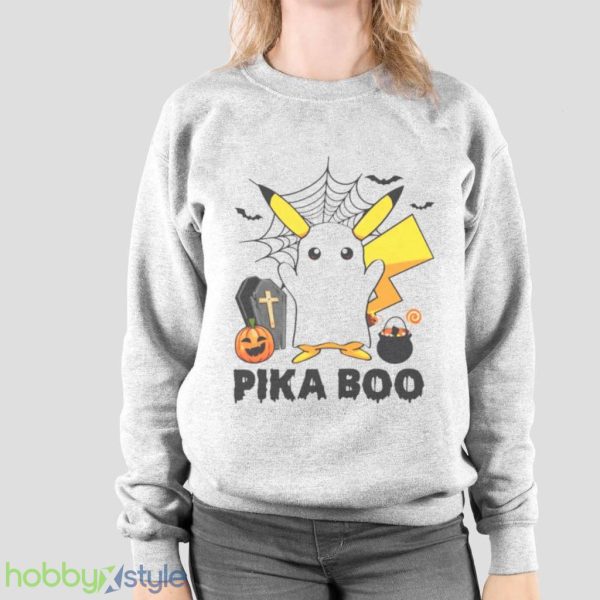 Pika Boo Halloween Pikachu Shirt Product Photo 2