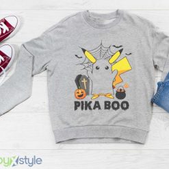 Pika Boo Halloween Pikachu Shirt Product Photo 3