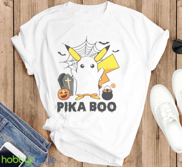 Pika Boo Halloween Pikachu Shirt Product Photo 6