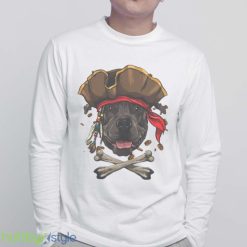 Pirates Hat Pit Bull Pirate Dog Halloween Jolly Roger Shirt Product Photo 6