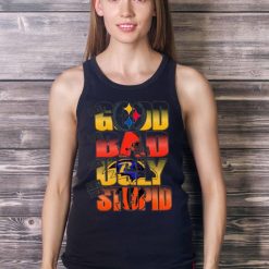 Pittsburgh Steelers The Good Cleveland Browns The Bad Baltimore Ravens The Ugly And Cincinnati Bengals The Stupid Shirt Product Photo 4