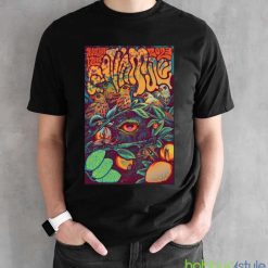 Poster Gov’t Mule Cadence Bank Amphitheatre at Chastain Park Atlanta, GA August 12 2023 Shirt - Black Unisex T-Shirt