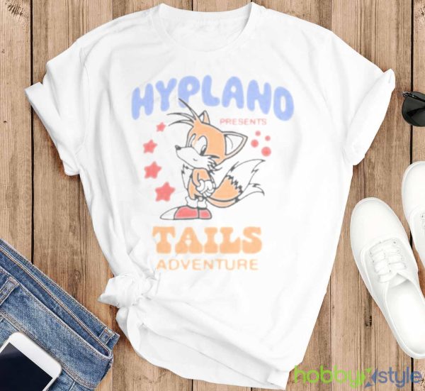 Presents Tails Adventure T Shirt - T-SHIRT FLAT