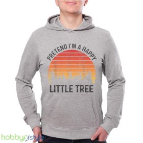 Pretend Im A Happy Little Tree Easy Lazy Halloween Costume T Shirt Product Photo 5