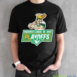 Prospect League Playoffs 2023 Clinton Lumberkings T shirt - Black Unisex T-Shirt