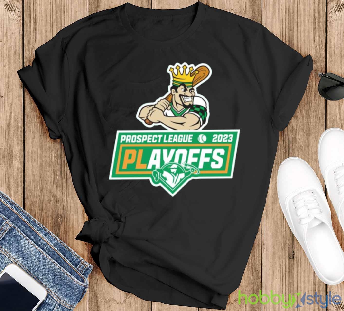 Prospect League Playoffs 2023 Clinton Lumberkings T shirt - Black T-Shirt