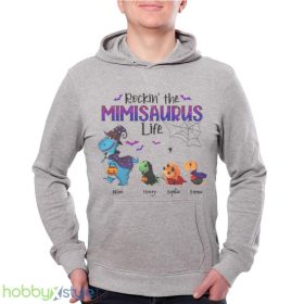 Rockin Grandma Halloween Dinosaur Life T Shirt Product Photo 5