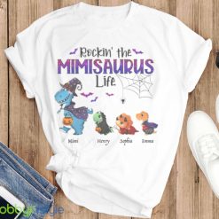 Rockin Grandma Halloween Dinosaur Life T Shirt Product Photo 6