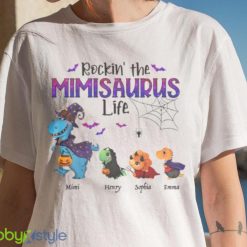 Rockin Grandma Halloween Dinosaur Life T Shirt Product Photo 7