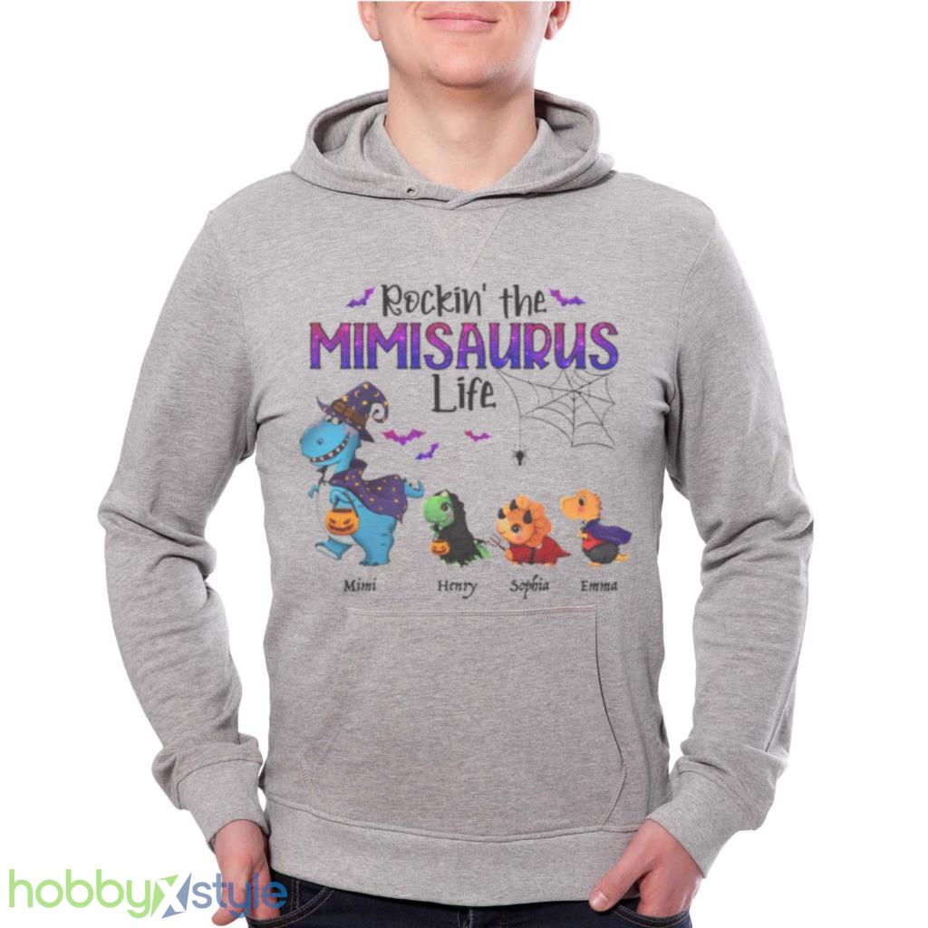 Rockin Grandma Halloween Dinosaur Life T Shirt Product Photo 1