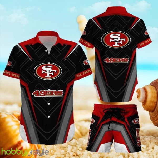San Francisco 49ers NFL Hawaiian Shirt And Short New Trends Summer Best Gift For Fans Product Photo 1